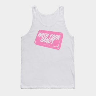 Wash Your Hands Club Soap Fight Flu Virus Quarantine Graphic Tank Top